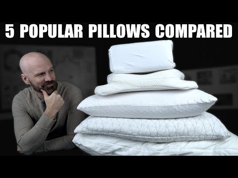 Comparing the 5 Most Requested Pillows! Purple Harmony, Coop, Sleepgram, Pillow Cube, Angel Sleeper
