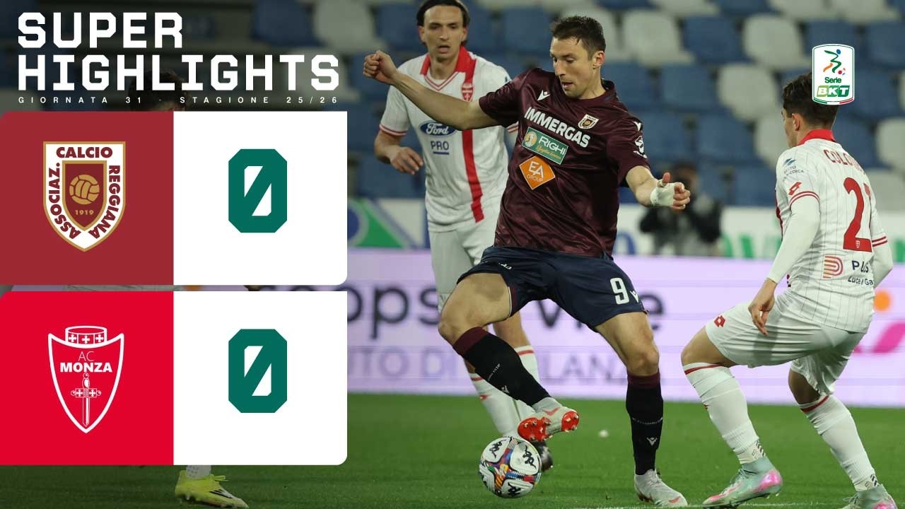 Reggiana vs Monza Highlights