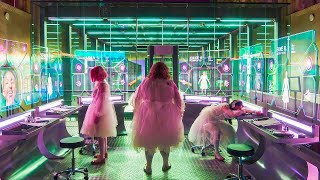 No futuro, garotas ricas são enviadas para uma ilha deserta para recuperação de delitos