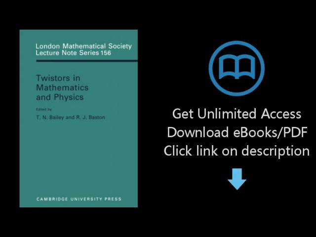 Vídeo relacionado con Surveys in Combinatorics 2019: 456 (London Mathematical Society Lecture Note Series, Series Number 456)