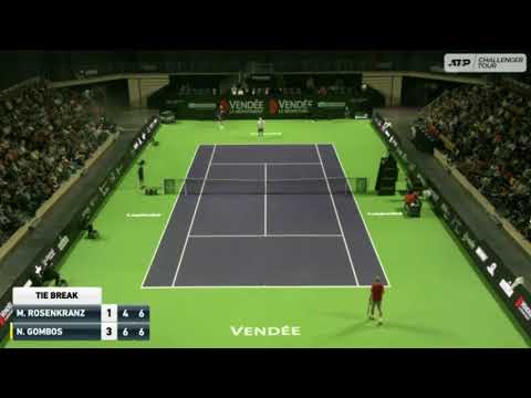 Mats Rosenkranz (GER) vs Norbert Gombos (SVK), Mouilleron-le-Captif challenger 2021, Semifinal