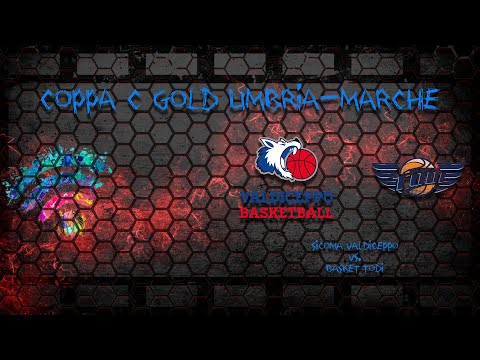 Coppa Italia Serie C Gold Umbria-Marche 2021-2022 - Sicoma Valdiceppo vs. Basket Todi