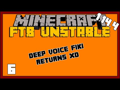 Minecraft FTB Unstable 1.14.4 - EP6 - Curse you OBS! (Deep Voice Fiki Returns)