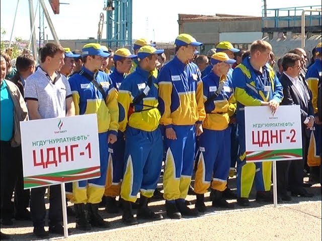 Первые и в труде, и в спорте