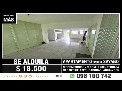 Video de YouTube - Apartamento Alquiler Paso de las Duranas Montevideo iMas.uy LM
