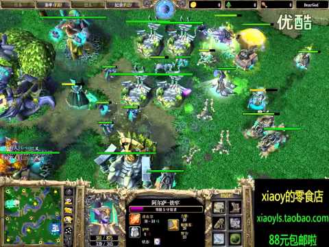 【进攻永不停止】魔兽争霸xiaoy解说WFC lucifer vs alice TS