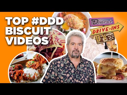 Ultimate #DDD Biscuit Videos with Guy Fieri (Extended) | Diners, Drive-Ins and Dives | Food Network