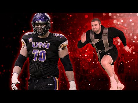 325lbs Trevor Penning CRAZY Speed (Combine Training With NFL Speed Coach)
