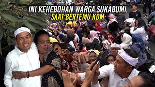 INI KEHEBOHAN WARGA SUKABUMI SAAT BERTEMU KDM