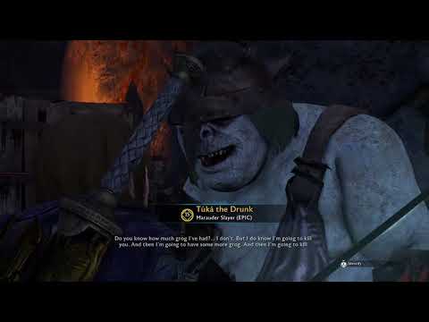 Middle-earth™: Shadow of War™ Drunk Orc Encounter