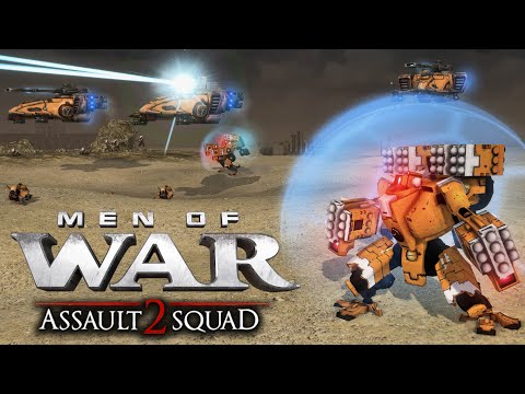 TAU EMPIRE vs ORKS - Men of War: Assault Squad 2 | Warhammer 40k Mod (4K)
