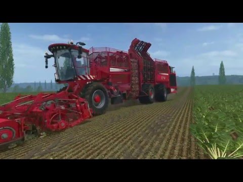 Rübenernte in Sosnovka mit dem Holmer DLC [Ls15]