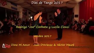 Rodrigo "Joe" Corbata y Lucila Cionci - ottobre 2017 - Lugano Suiza (2)
