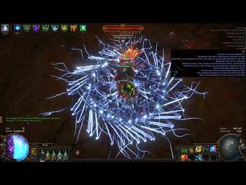 Path of Exile Affliction Int Stacking Trickster vs Uber Searing Exarch