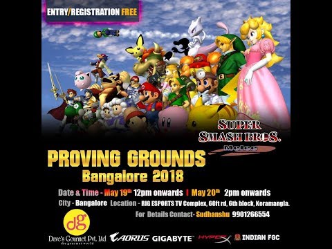 Proving Grounds India: Super Smash Bros Melee Top 8