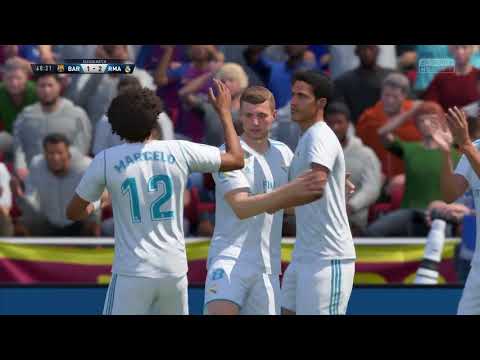 FIFA 18 ROAD TO DIVISION 1 PART 107 - BARCELONA VS REAL MADRID - FIFA 18 Online Seasons Gameplay