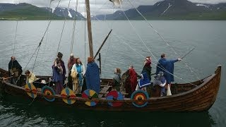 preview picture of video 'The vikings in Thingeyri.   West Fjords'