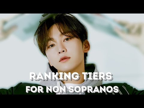 Vocal ranking tiers for non soprano