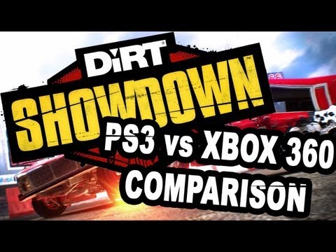 Dirt: Showdown PS3 vs Xbox 360 Comparison