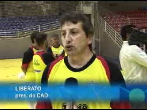 Apresentação novos jogadores CAD - campeão paranaense de futsal 2010
