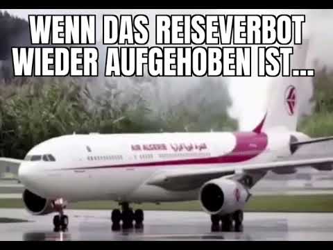 Corona Reiseverbot ist vorbei! Flugzeug startet nicht mehr. Fail