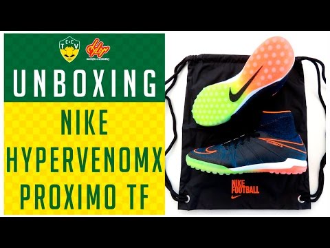 CHUTEIRA NIKE HYPERVENOMX PROXIMO TF - UNBOXING