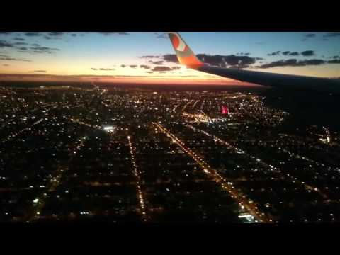 Pouso no Aeroporto de Uberlândia, cabece