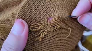 How to Invisibly Fix a Hole in Your Favorite Sweater