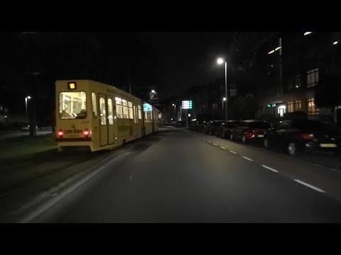 HTM lijn 24: Den Haag Kijkduin - Station Den Haag Mariahoeve (met omleiding) - 2019