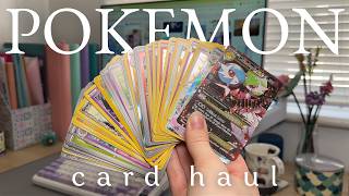 Cute Pokémon Card Haul ✨ Collecting common Pokémon cards & appreciating the art