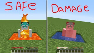 fake lava vs fake water