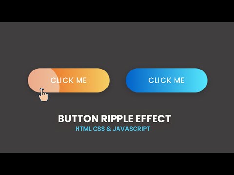 Button Ripple Effect On Click Using Css Javascript Code Cary