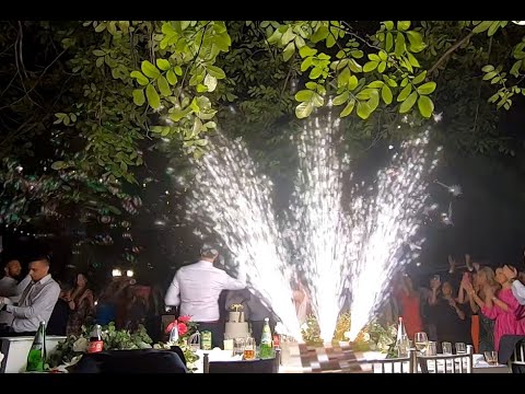 mladenačka torta - balončići - vatromet - restoran Bulać, Čenej