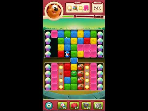 Toon Blast Level 2434 - NO BOOSTERS 🐻🐺🐱 | SKILLGAMING ✔️