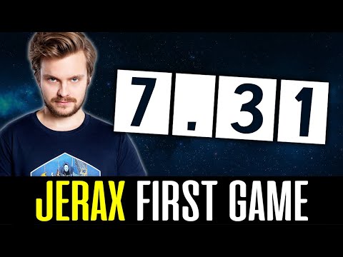 JerAx First Game in 7.31 Patch - BEST POS 5 HERO DOTA 2
