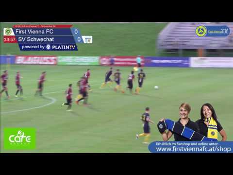 26.08.16 First Vienna FC - Schwechat SV - Highlight  (1. Halbzeit / 34:06) am 26.08.2016 19:38