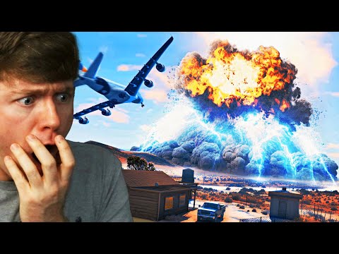 Reacting to BeamNG FINAL ATTACK! (Nuclear Bomb)