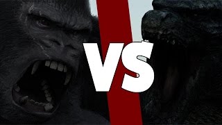 GODZILLA (2014) VS KING KONG (2005)