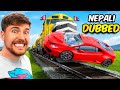 Mrbeast Train vs Lamborghini (Nepali Dubbed) | Nepali MrBeast Dubbed | SAGAR OD