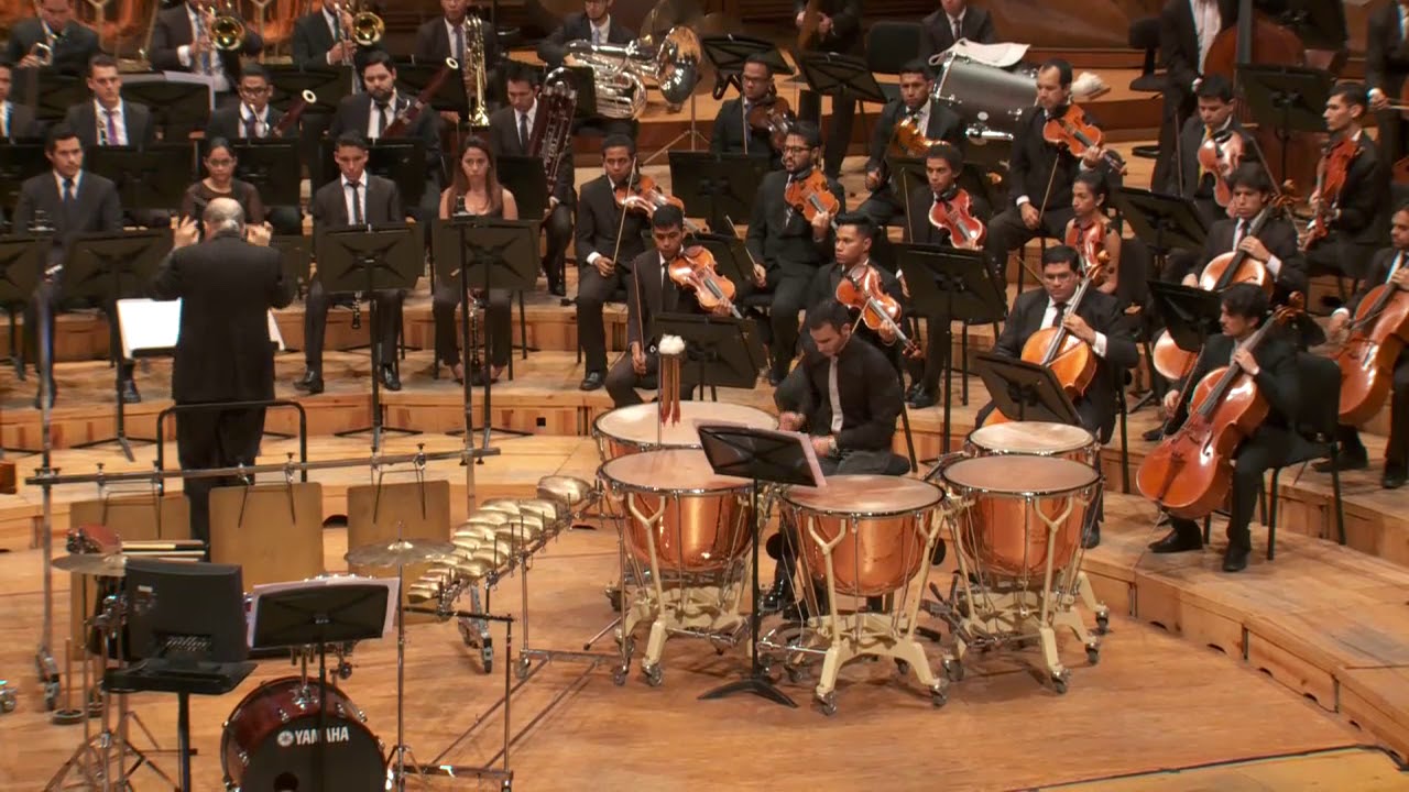 Ramón Granda, Concierto para Multi-Percusión y Orquesta. (Sinfónica Simón Bolívar de Venezuela).