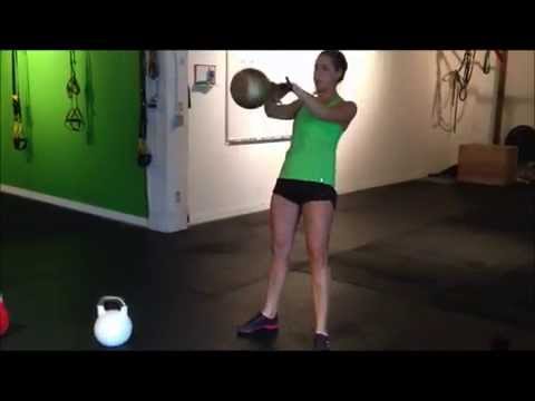 Female Kettlebell Swings - 48 kg / 106 lbs