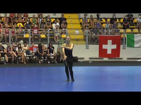 Luca Fasano (ITA) Senior men Semifinal World Baton Twirling Championship Turin 2022