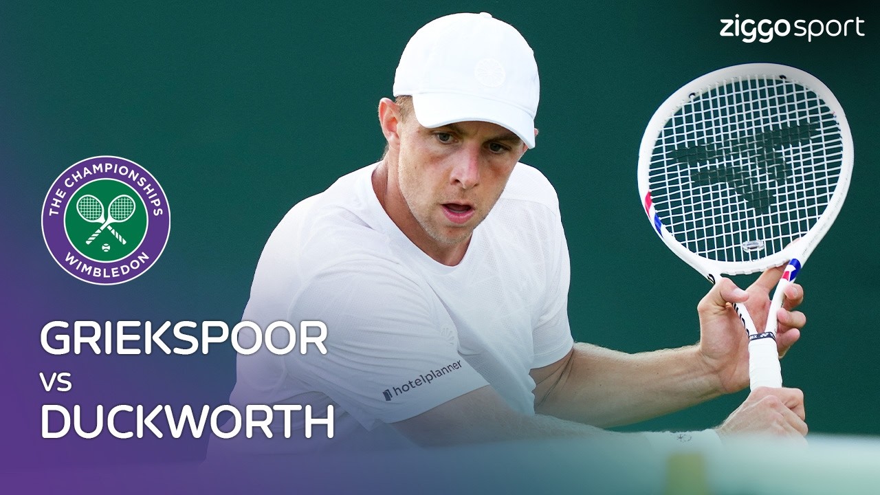 TALLON GRIEKSPOOR IN ACTIE OP WIMBLEDON!! 🔥🔥 | Griekspoor vs Duckworth | Wimbledon 2026