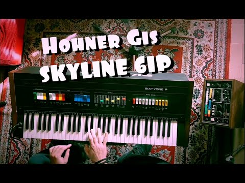 Hohner GIS Skyline 61P - Ultra Rare Analog Vintage Synthesizer w built-in Drum Machine 1979 (SERVICED) image 15