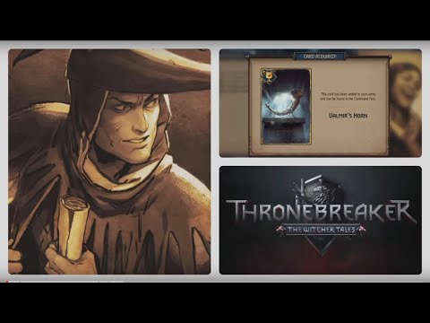 Thronebreaker:The Witcher Tales. The Betrothed - Mahakaman Archives puzzle, unlock Valmirs Horn card