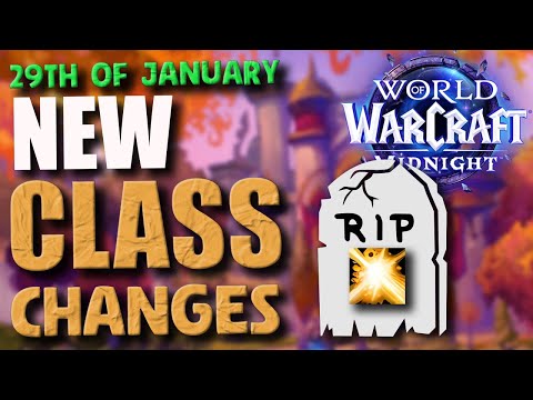 *NEW* Class Changes - THE DEATH OF HOLY PALADINS? | World of Warcraft Midnight