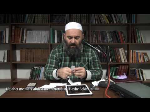 A lejohet me marë abdest me ujë të detit - Hoxhë Bekir Halimi