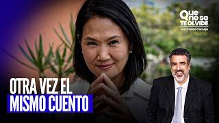 ¿FRAUDE OTRA VEZ? LA ESTRATEGIA DE KEIKO FUJIMORI Y RAFAEL LÓPEZ ALIAGA | QUE NO SE TE OLVIDE