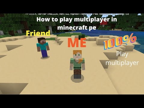 how to play multiplayer in minecraft pe 1.19.