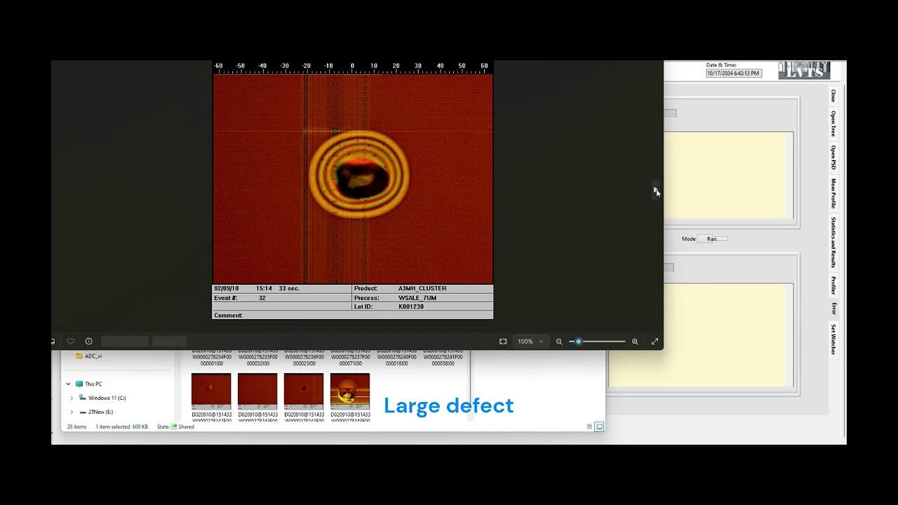 ADC  -  Automatic Defect Classification for Semiconductor images
